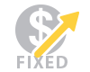 Icon for finanical planning for Fixed Rates